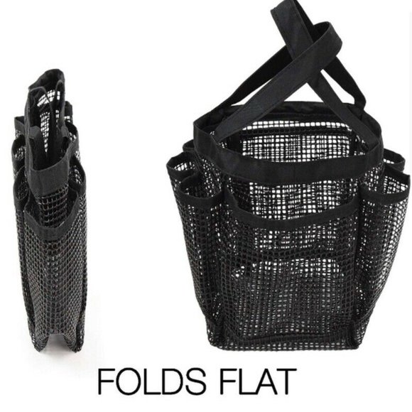 Mesh Shower Caddy Tote Portable Bag 8 Pockets-Gym Dorm Crafts FOR BUNDLING ONLY! - Picture 4 of 5